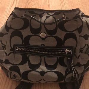 Authentic coach backpack
